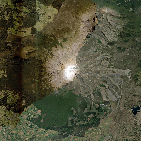3D model of Ruapehu (241100)