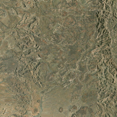 3D model of San Borja Volcanic Field (341007)