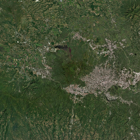 3D model of San Salvador volcano (343050), El Salvador