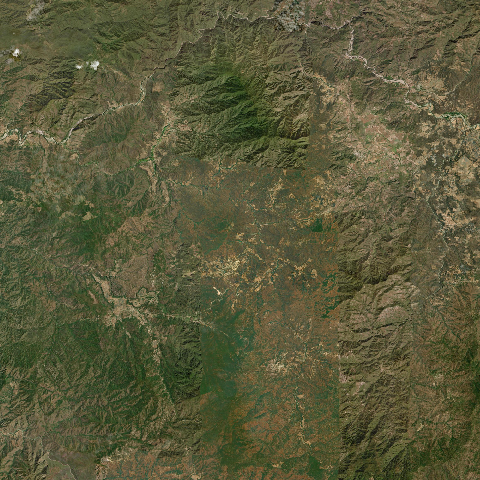 3D model of San Sebastian Volcanic Field (341815)