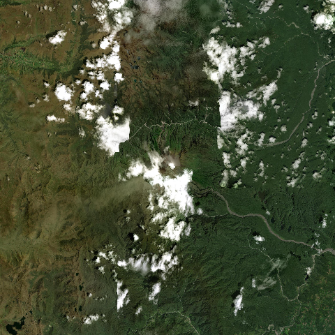 3D model of Sangay volcano (352090)
