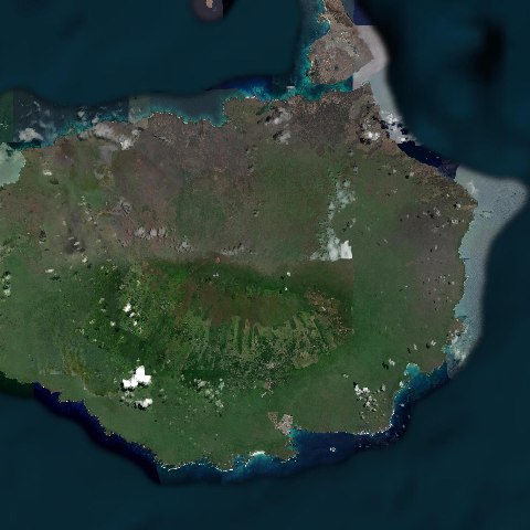 3D model of Santa Cruz volcano (353091)