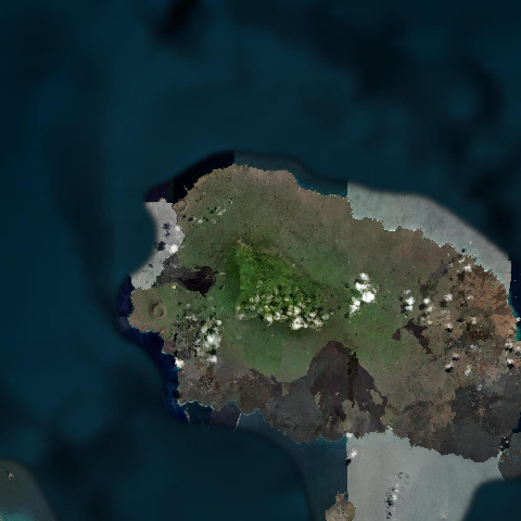 3D model of Santiago volcano (353090)