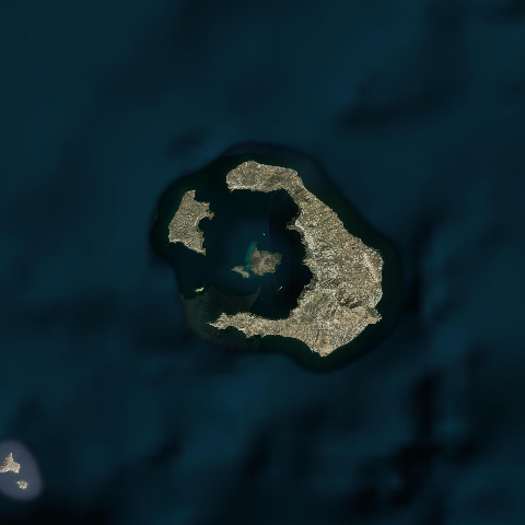 3D model of Santorini (212040)