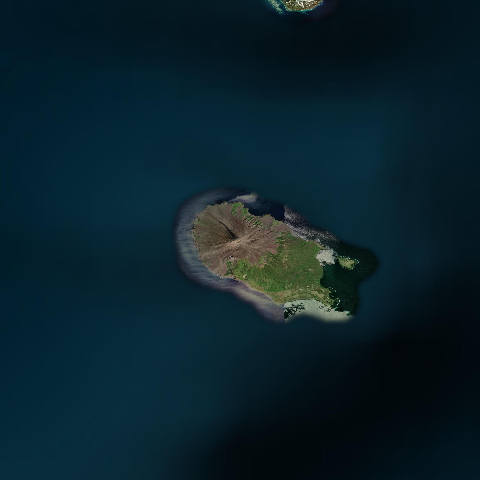 3D model of Sarychev Peak (290240)