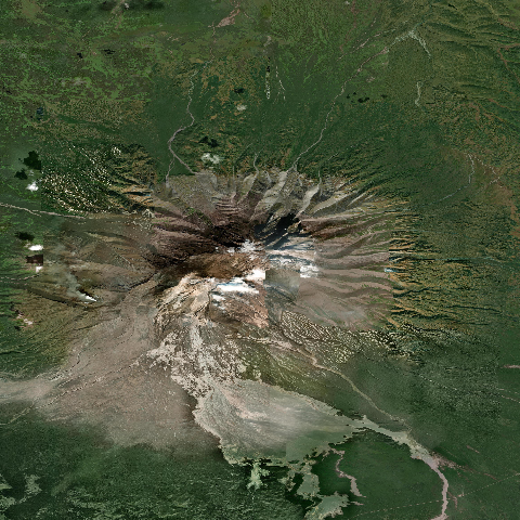 3D model of Sheveluch (300270)
