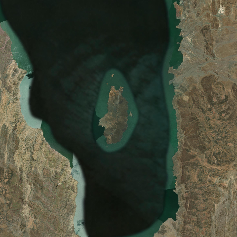 3D model of South Island (222020)