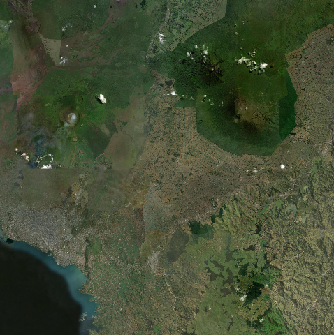 3D model of Southern Virunga Volcanic Field (223074)