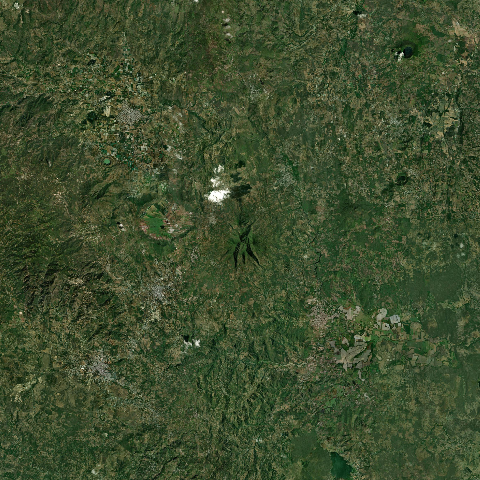 3D model of Suchitan volcano (342160), Guatemala