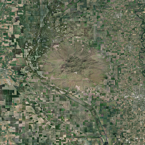 3D model of Sutter Buttes (323821)