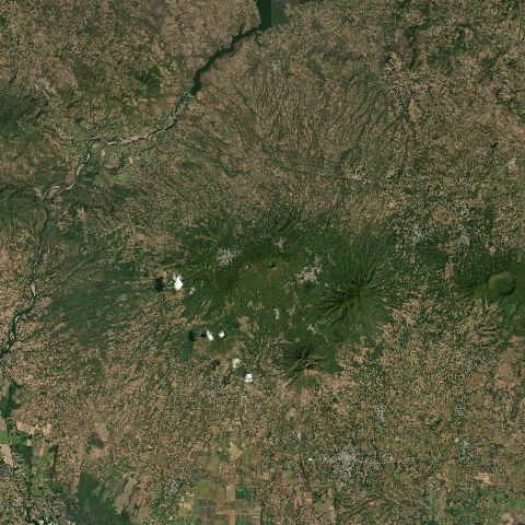 3D model of Tecapa volcano (343080), El Salvador