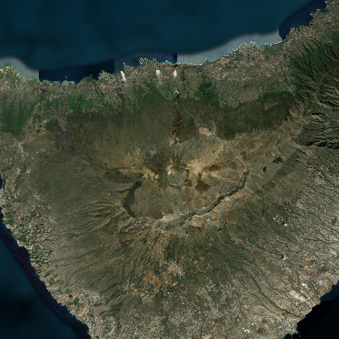 3D model of Tenerife (383030)