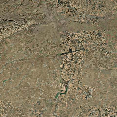 3D model of Tigris Lava Flows (230800)