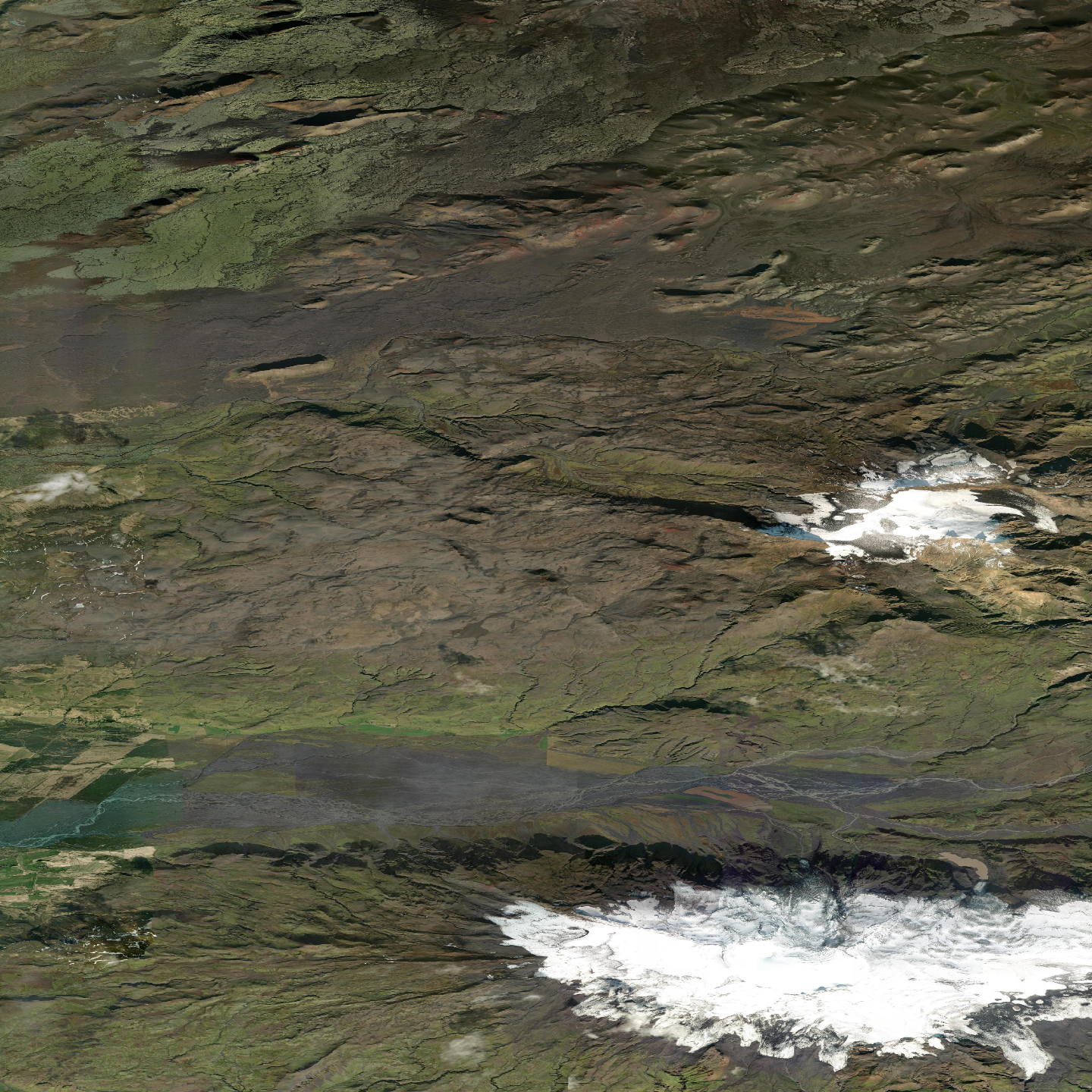 3D model of Tindfjallajokull volcano, Iceland