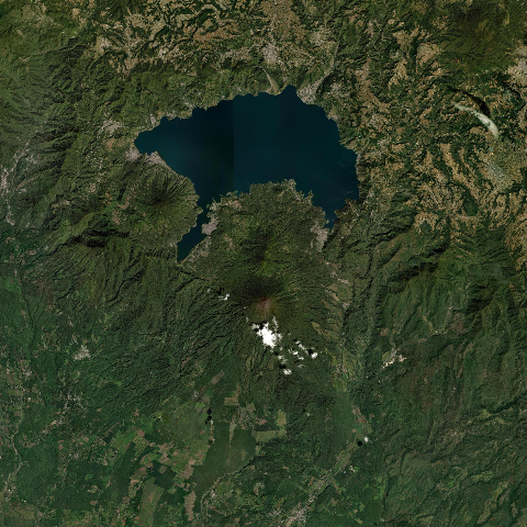 3D model of Toliman volcano (342070), Guatemala