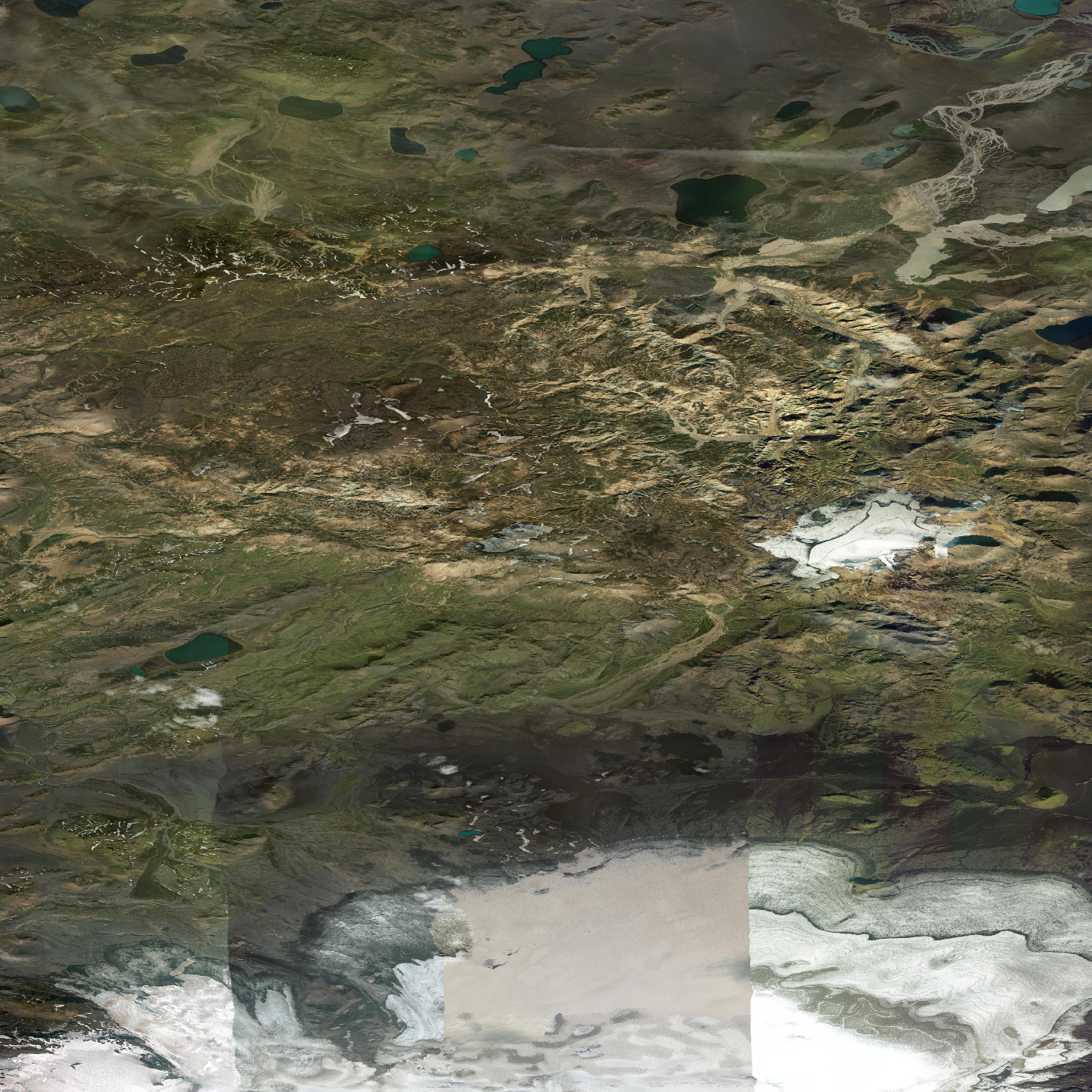 3D model of Torfajokull volcano, Iceland
