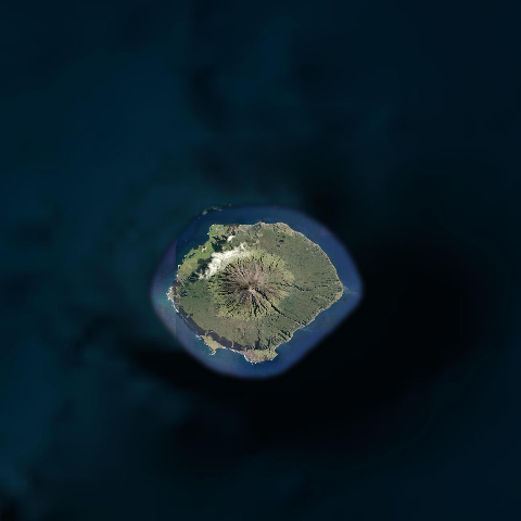 3D model of Tristan Da Cunha (386010)