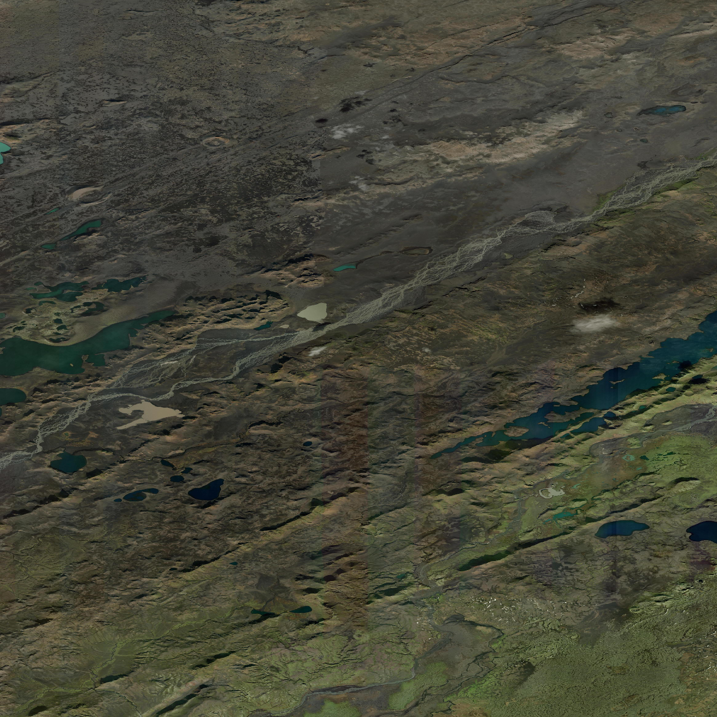 3D model of Tungnaarfjoll volcano, Iceland