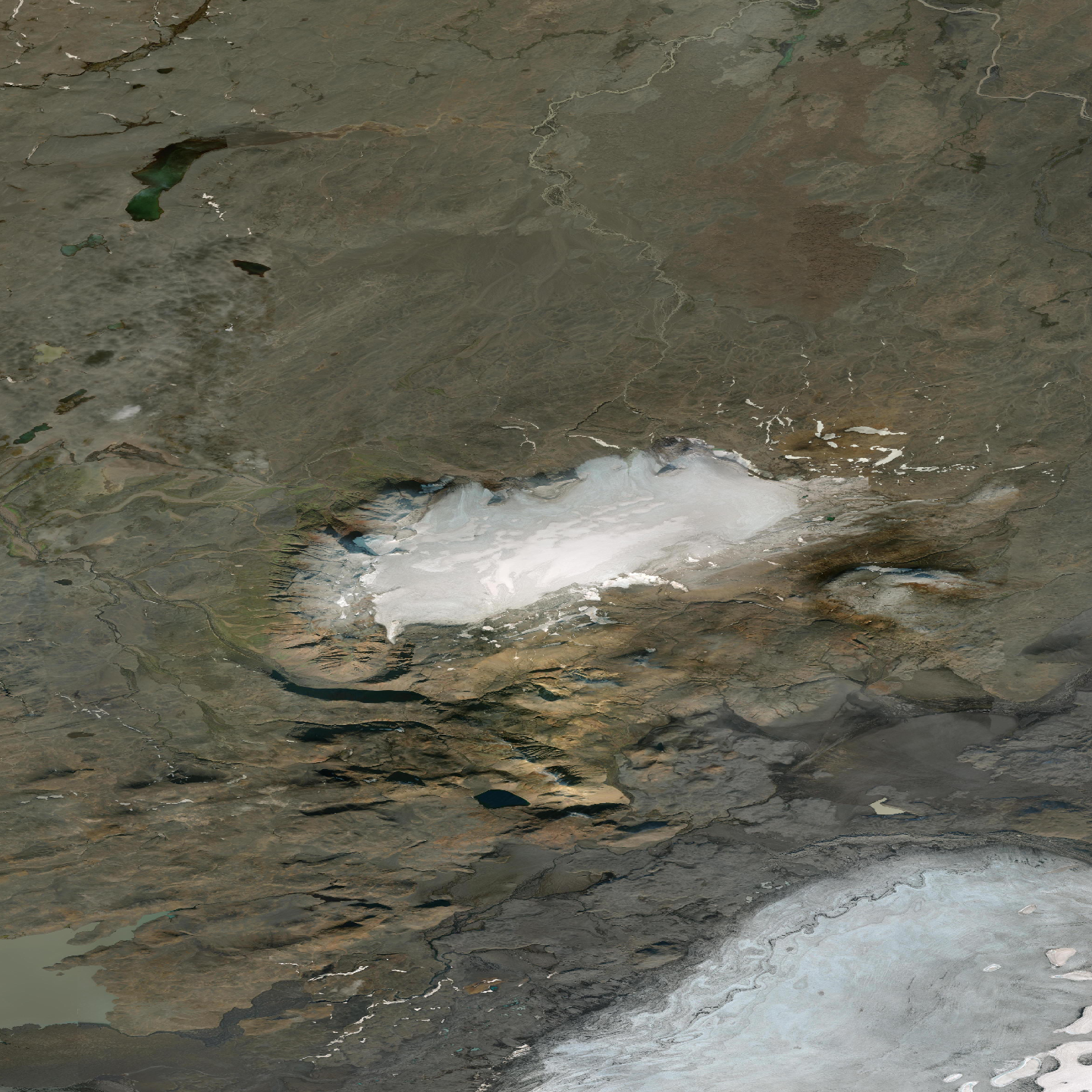3D model of Tungnafellsjokull volcano, Iceland