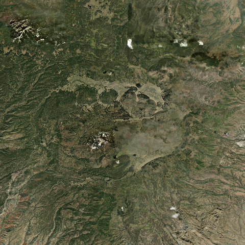 3D model of Valles Caldera (327817)