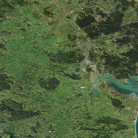 3D model of Whangarei (241011)