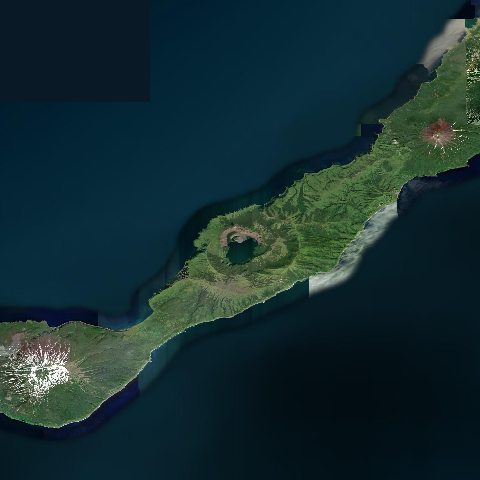 3D model of Zavaritzki Caldera (290180)